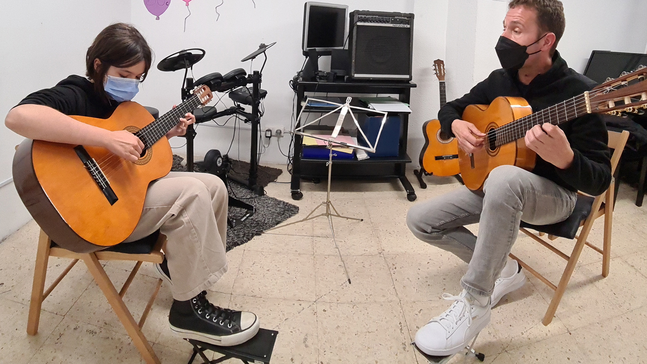 Clases de Guitarra Les Corts Sarrià